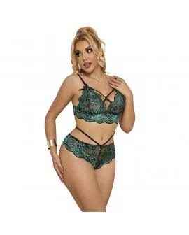 SUBBLIME - 954093 BH + SLIP SPITZE GRÜN L/XL
