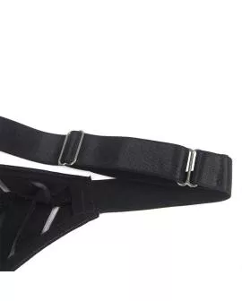 SUBBLIME - 954154 BODY MIT STRUMPFGÜRTEL SCHWARZ L/XL