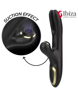 IBIZA - DOPPELVIBRATOR KLEMME SCHWARZ