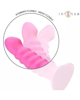 INTENSE - CINDY VIBRATOR GRÖSSE L SPIRALENDESIGN 10 VIBRATIONEN ROSA FERNBEDIENUNG