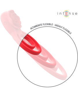 Intense Gail Stimulator Rose - Rot 10 Vibrationen Fernbedienung
