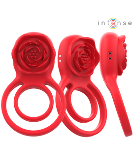 Intense Gail Stimulator Rose - Rot 10 Vibrationen Fernbedienung