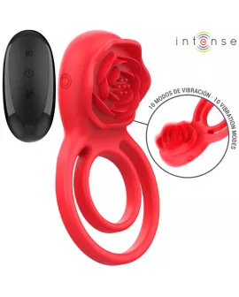 INTENSE - GAIL STIMULATOR ROSE 10 VIBRATIONEN ROT FERNBEDIENUNG