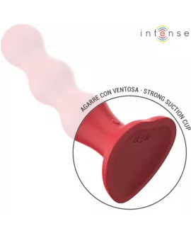 INTENSE - CODY VIBRATOR MIT SAUGNÄPFEN, ROTE FERNBEDIENUNG