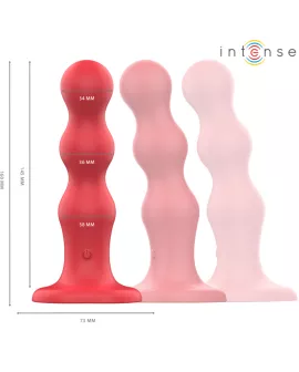 INTENSE - CODY VIBRATOR MIT SAUGNÄPFEN ROTE FERNBEDIENUNG