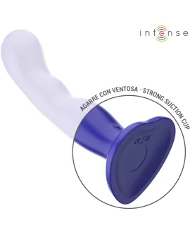 Intense Shorty Vibrator mit Saugnäpfen - Blau Fernbedienung