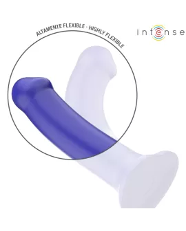 INTENSE - VICTORIA VIBRATOR MIT SAUGNAPF 10 VIBRATIONEN DUNKELBLAU FERNBEDIENUNG