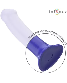 INTENSE - VICTORIA VIBRATOR MIT SAUGNAPF 10 VIBRATIONEN DUNKELBLAU FERNBEDIENUNG