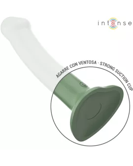 INTENSE - BECCA VIBRATOR MIT SAUGNAPF 10 VIBRATIONEN GRÜNE FERNBEDIENUNG