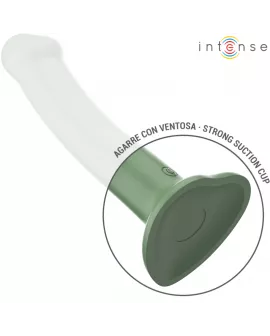 INTENSE - BECCA VIBRATOR MIT SAUGNÄPFEN 10 VIBRATIONEN GRÜN FERNBEDIENUNG