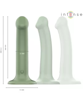 INTENSE - BECCA VIBRATOR MIT SAUGNAPF 10 VIBRATIONEN GRÜNE FERNBEDIENUNG