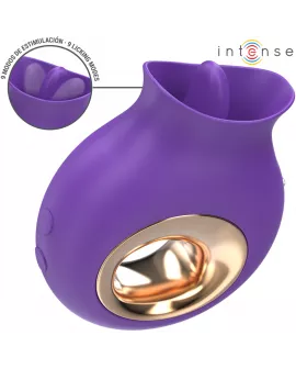 INTENSE - TULI KLITORIS-STIMULATOR 9 VIBRATIONEN & 9 OSZILLATIONEN LILA