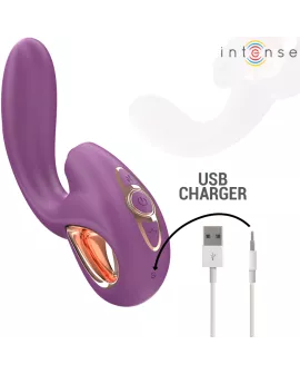 INTENSE - LALI MULTIFUNKTIONS-G-PUNKT-VIBRATOR TAPPING & STOSS & VIBRATION LILA