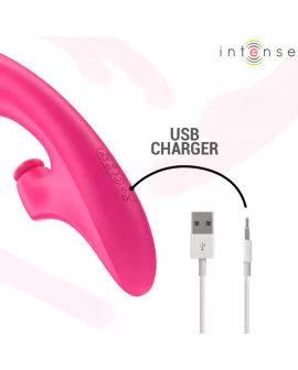 INTENSE - EMI VIBRATOR 13,5 CM MULTIFUNKTION 3 IN 1 10 VIBRATIONEN ROSA