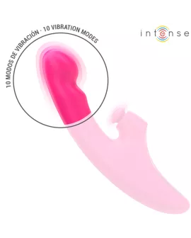 INTENSE - EMI VIBRATOR 13,5 CM MULTIFUNKTION 3 IN 1 10 VIBRATIONEN ROSA