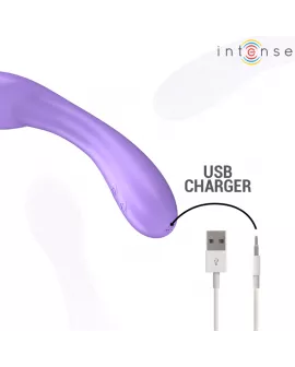 INTENSE - BECKY VIBRATOR 19 CM HEIZBAR 7 VIBRATIONEN LILA
