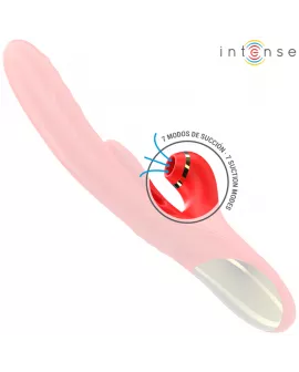 INTENSE - KAROL MULTIFUNKTIONSVIBRATOR STOSS & STIMULATION & SAUGUNG ROT