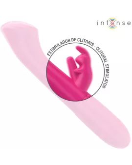 Intense Julieta Rabbit Vibrator - 18,6 cm Rosa 10 Vibrationen