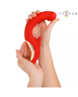 Intense Paulina - U-Form Vibrator und Stimulator Rot