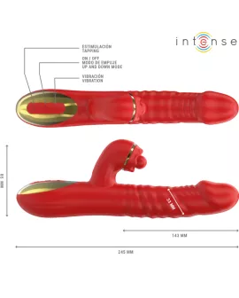 Intense Thalia Vibrator - Vibration Stoß Tapping Rot