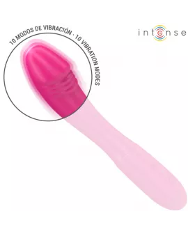 INTENSE - BELINDA VIBRATOR 19 CM FLEXIBEL 10 VIBRATIONEN ROSA