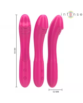 INTENSE - BELINDA VIBRATOR 19 CM FLEXIBEL 10 VIBRATIONEN ROSA