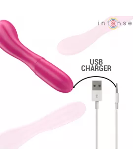 INTENSE - LISETTE VIBRATOR 19 CM FLEXIBEL 10 VIBRATIONEN ROSA
