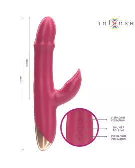 INTENSE - CHLOE MULTIFUNKTIONSVIBRATOR 3 IN 1 ROT
