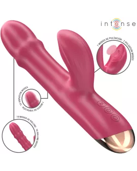 INTENSE - CHLOE MULTIFUNKTIONSVIBRATOR 3 IN 1 ROT