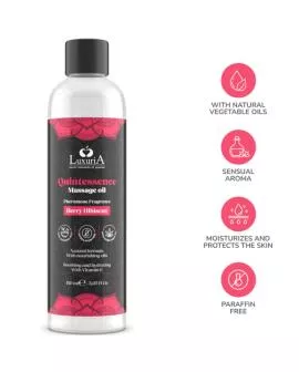 Intimateline Luxuria - Erotisches Massageöl Beere 150 ml