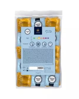 MISTER SIZE - KONDOMGRÖSSE M 53 MM (100 EINHEITEN)