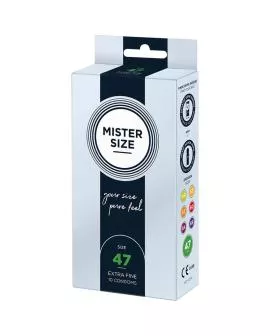 Mister Size - Kondome XS 47 mm, 10 Stück