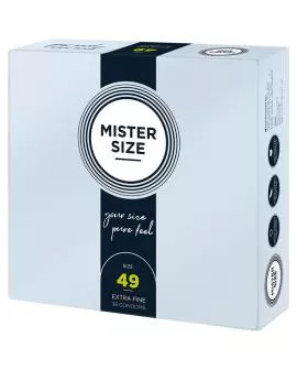 Mister Size - Kondomgröße S 49 mm (36 Einheiten)