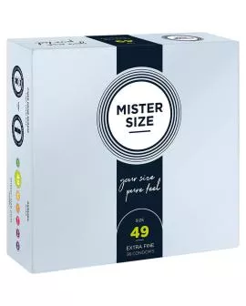 Mister Size - Kondomgröße S 49 mm (36 Einheiten)