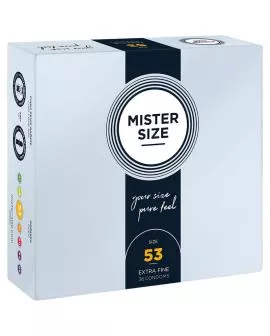 Mister Size Kondome Größe M 53 mm - 36 Einheiten
