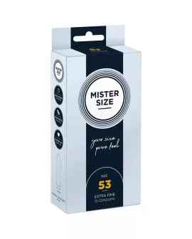 Mister Size Kondome Größe M 53 mm - 10 Stück