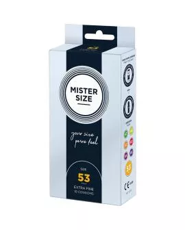 Mister Size Kondome Größe M 53 mm - 10 Stück