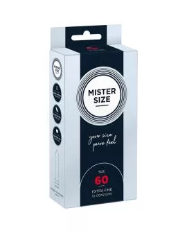 Mister Size Kondome XL 60 mm - 10 Einheiten