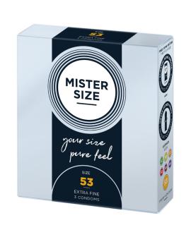 Mister Size Kondom Größe M 53 mm - 3 Einheiten