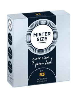 Mister Size Kondom Größe M 53 mm - 3 Einheiten