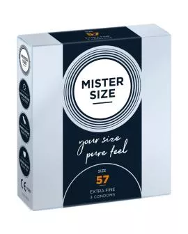 Mister Size Kondome Größe L 57 mm - 3 Einheiten