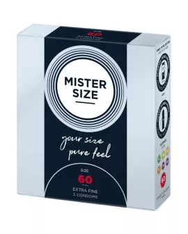 Mister Size - XL Kondome 60 mm (3 Einheiten)