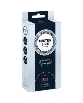 Mister Size XXL Kondome - 64 mm, 10 Stück