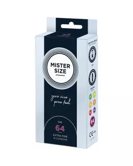 Mister Size XXL Kondome - 64 mm, 10 Stück