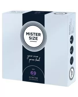 Mister Size - Kondome Größe XXXL 69 mm - 36 Einheiten