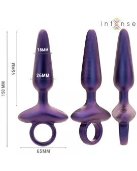 Intense Marlon - Vibrierender Analstecker Modell 4 mit Fernbedienung