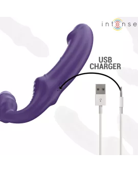 INTENSE - JILL DOPPELVIBRATOR 20 CM LILA FERNBEDIENUNG