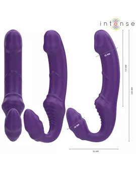 INTENSE - JILL DOPPELVIBRATOR 20 CM LILA FERNBEDIENUNG