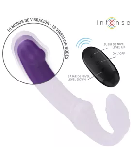 INTENSE - JILL DOPPELVIBRATOR 20 CM LILA FERNBEDIENUNG