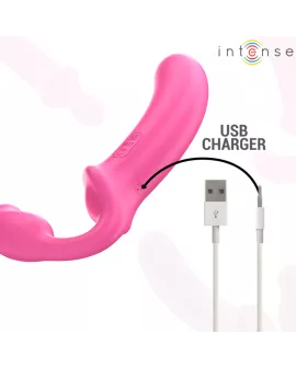 INTENSE - AMY DOPPELVIBRATOR 20 CM ROSA FERNBEDIENUNG
